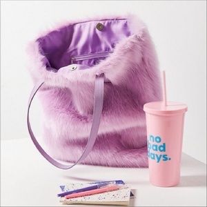 Oversized Fur Tote Bag